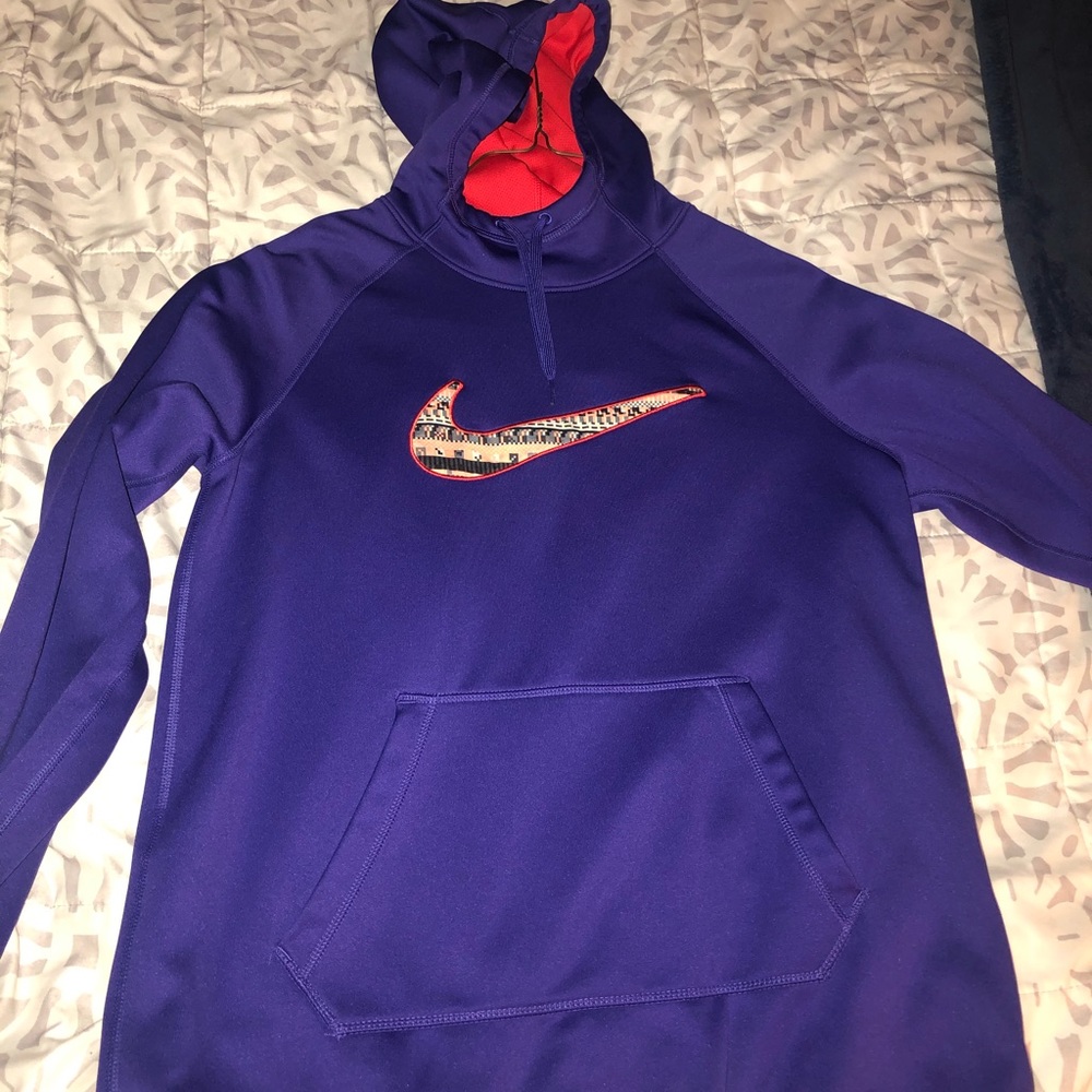 Nike purple sport hoodie